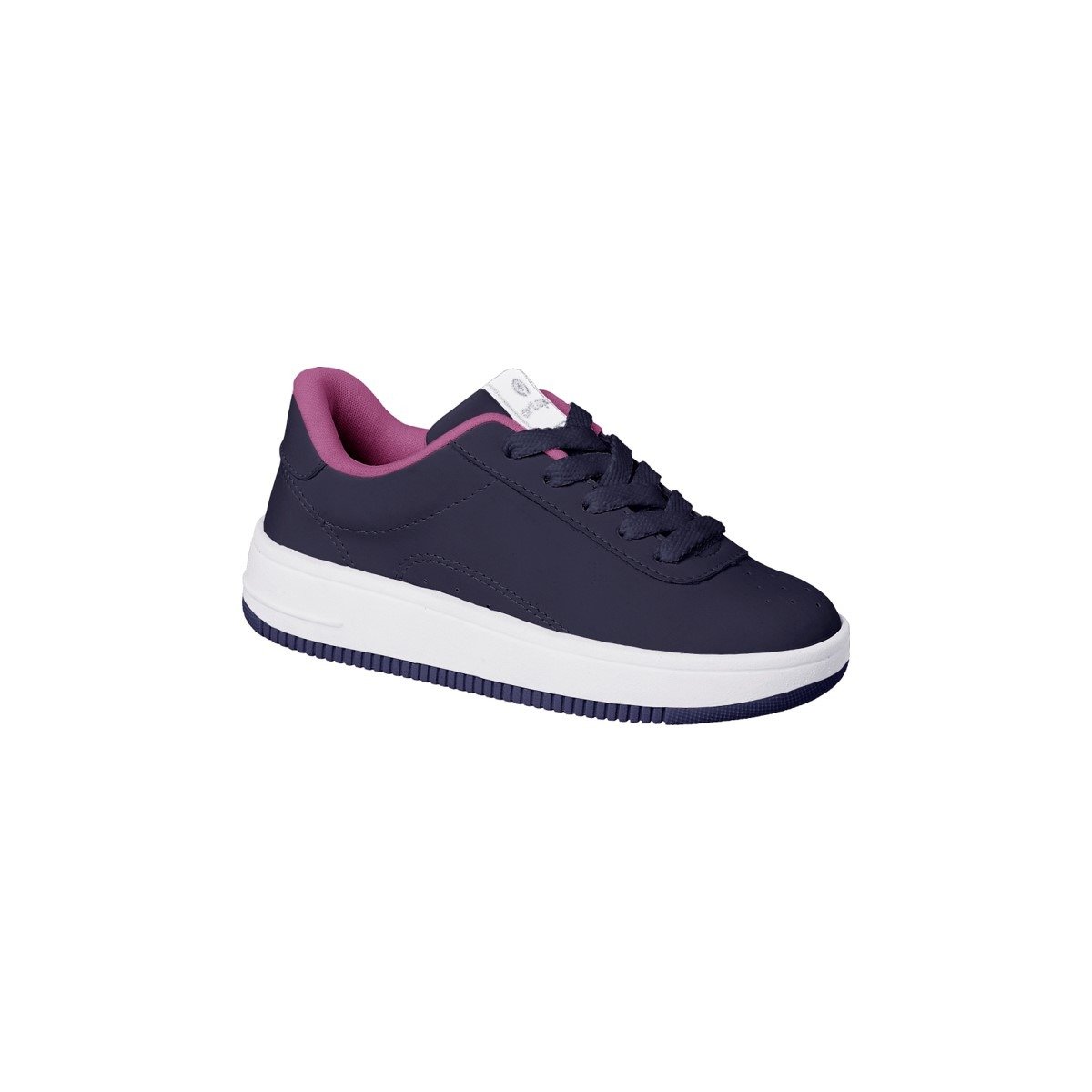 Tênis Infantil Feminino Ortopé Bliss Cadarço Marinho Pink Marinho/Pink 1
