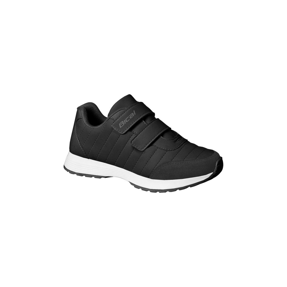 Tênis Infantil Masculino Bical Free Walk Fecho Duplo Preto