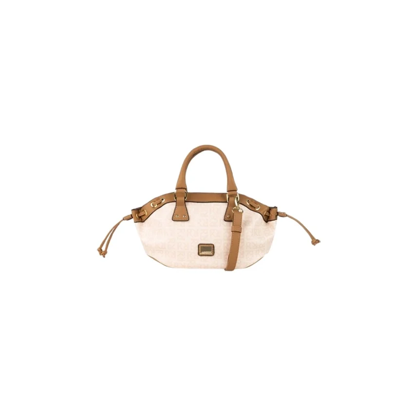 Bolsa Feminina Rafitthy Bauzinho Milk Castor Branco 1