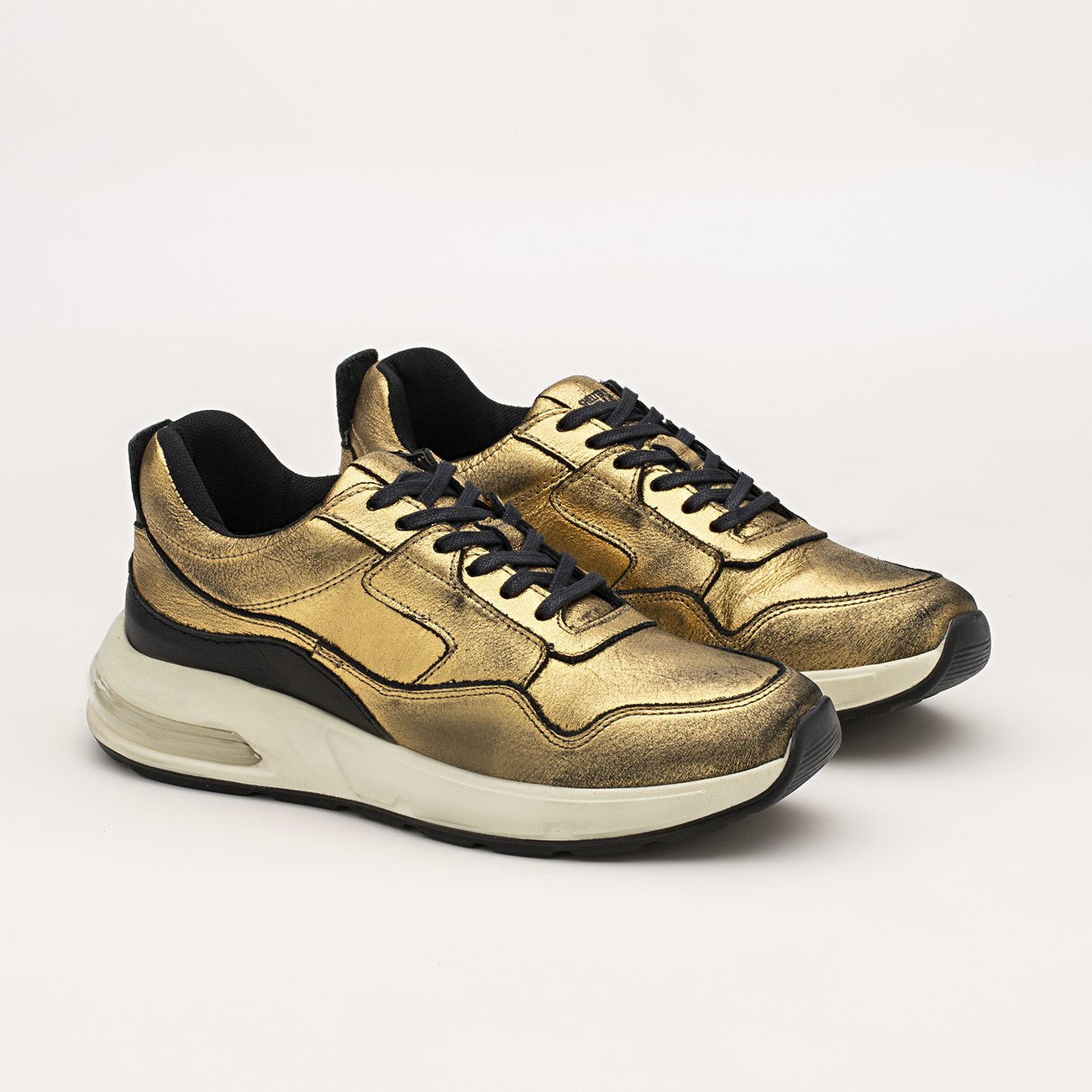 TENIS FEMININO AIR METALLIC GLAM Dourado 3