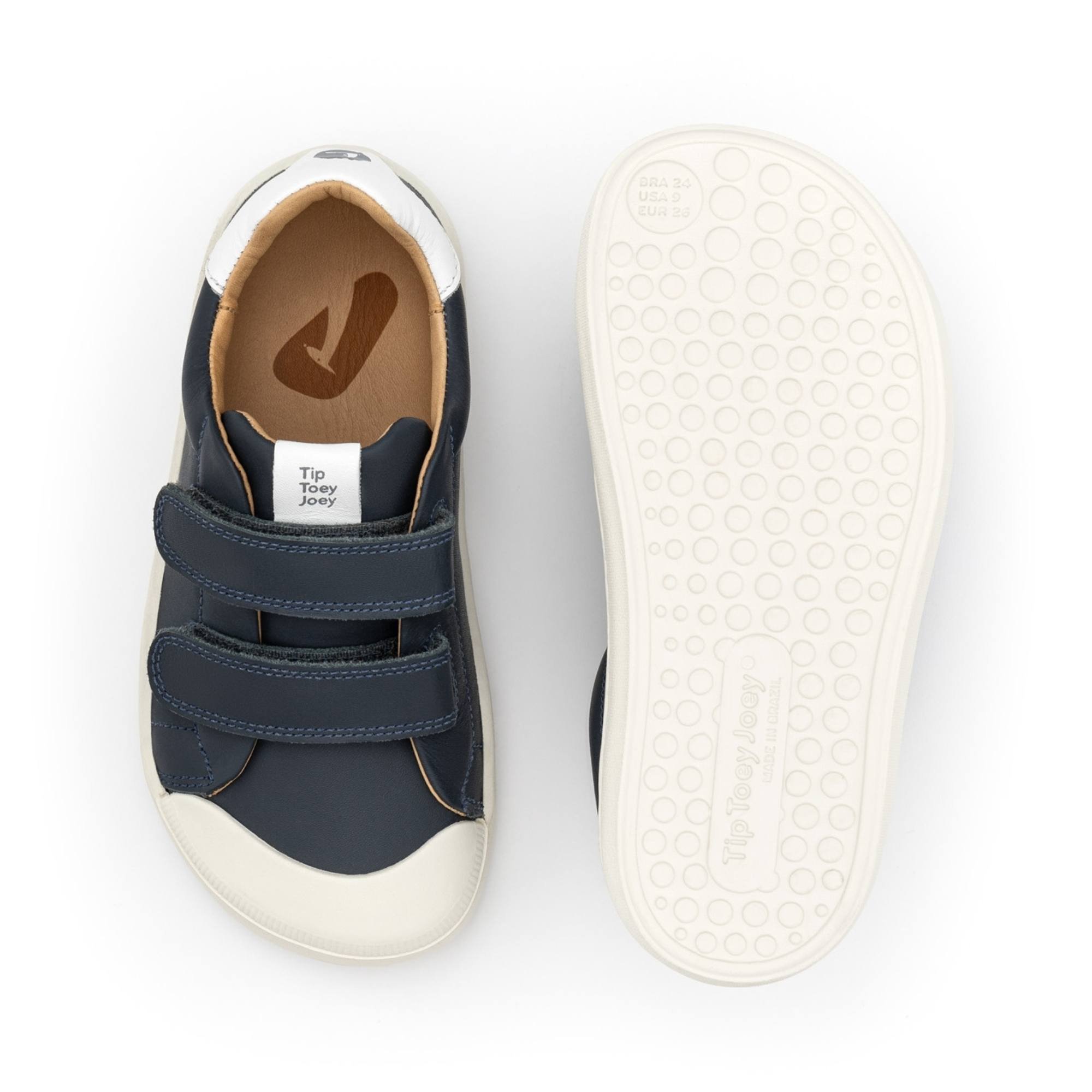 Tênis Infantil Ramp Azul Navy White Tip Toey Joey Azul 5