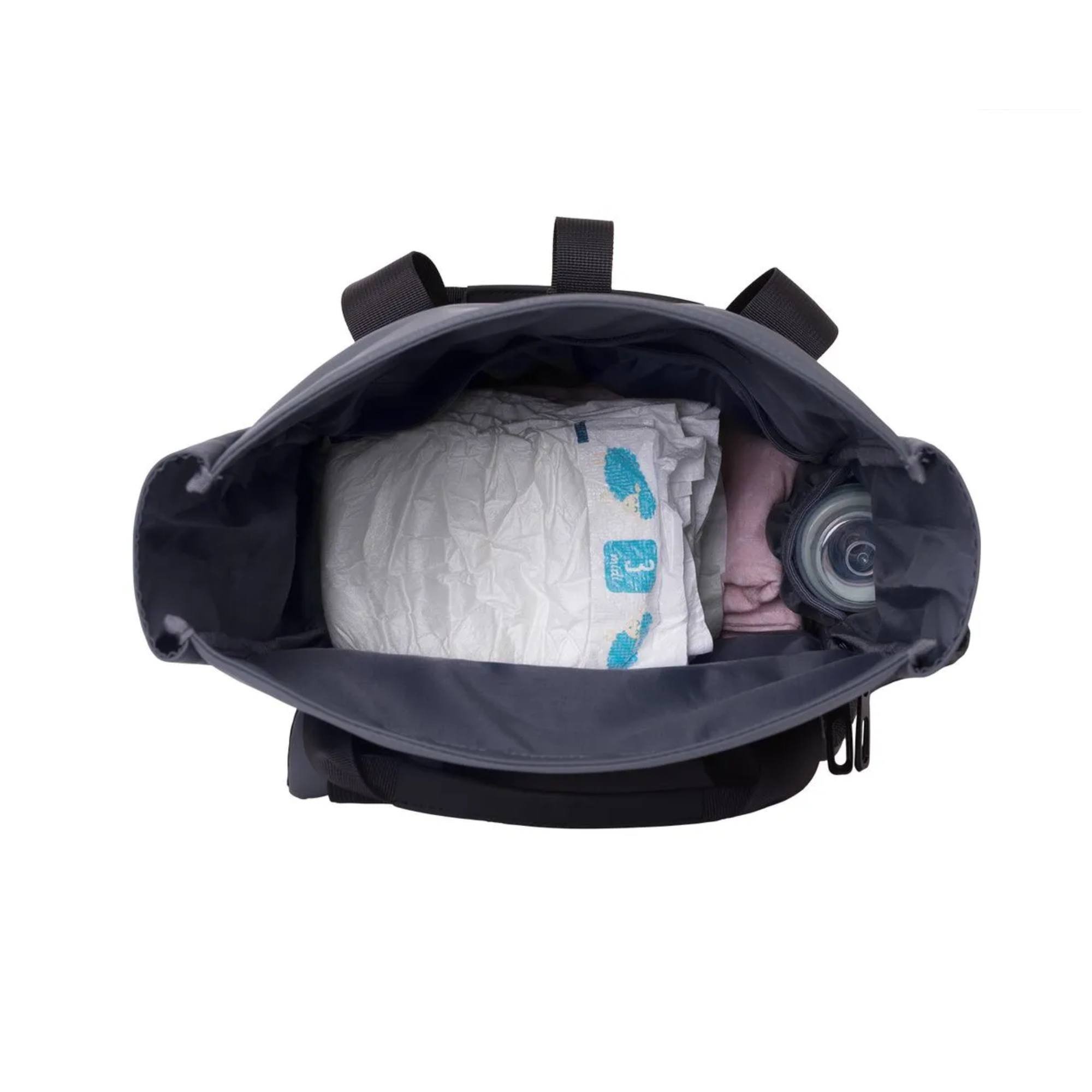 Bolsa Maternidade Mochila Impermeável Cerise Cinza Kikka boo Cinza 2