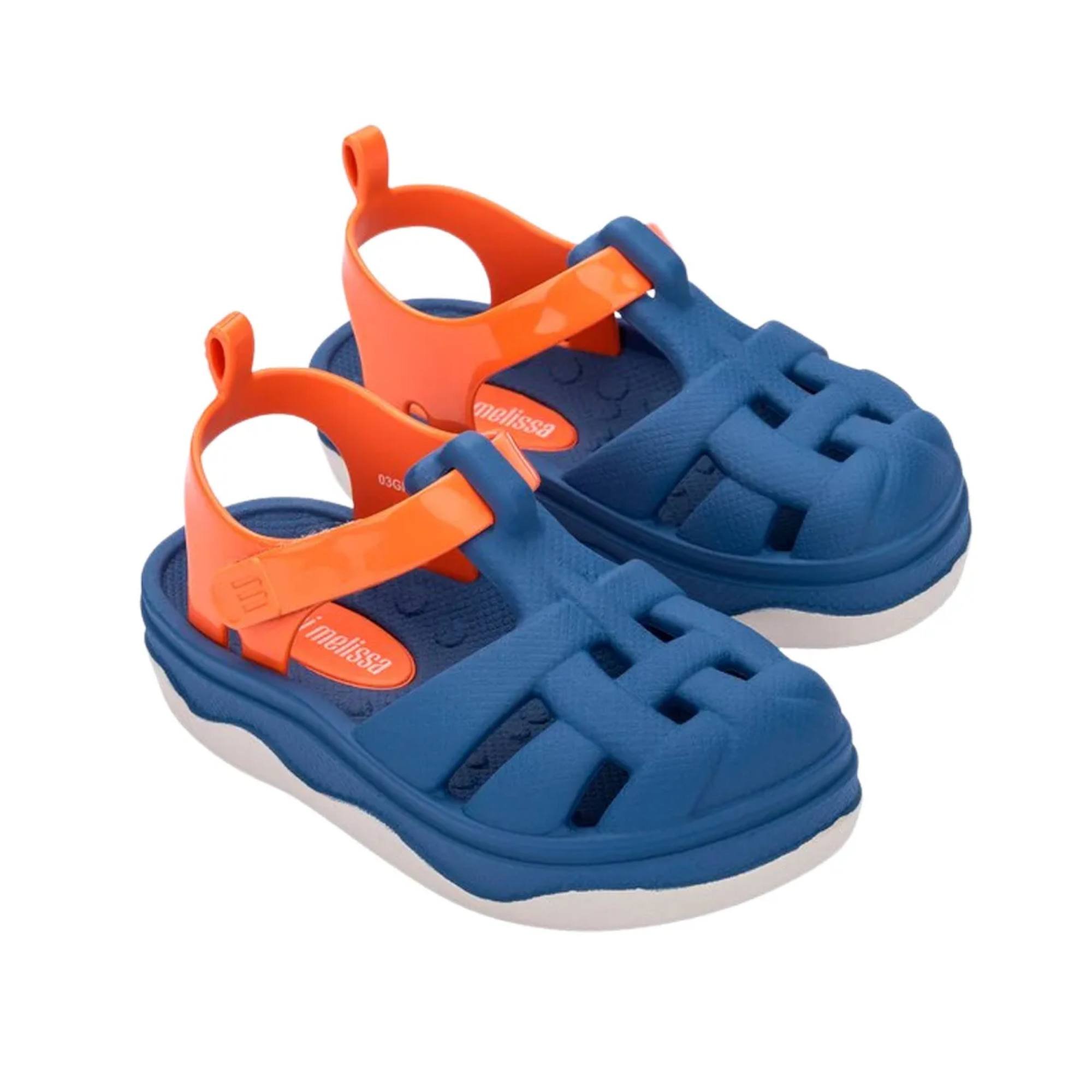 Sandália Infantil Mini Melissa Zig BB Azul Azul 2