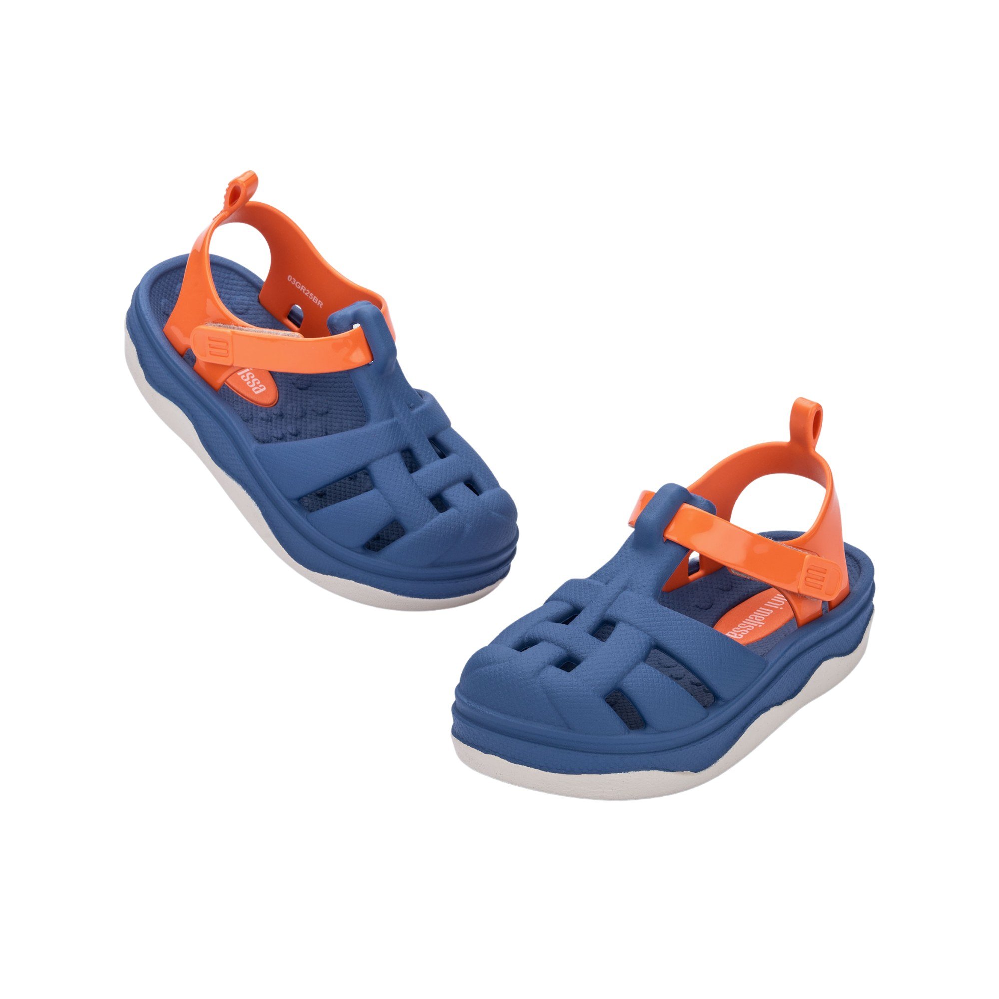 Sandália Infantil Mini Melissa Zig BB Azul Azul 4