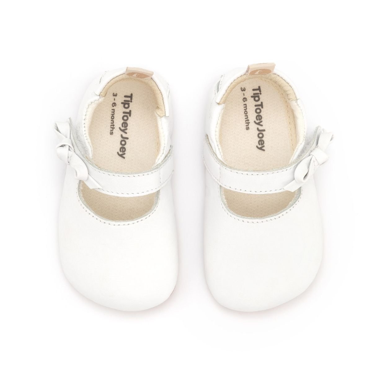 Sapatilha Batizado Branca Gift Tip Toey Joey Branco 3