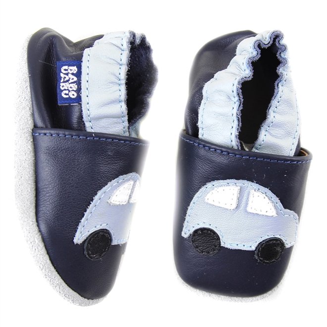 Sapatinho Babo Uabu Bebê Carrinho Azul
