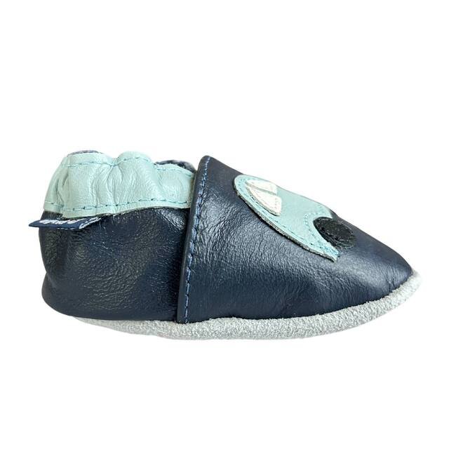 Sapatinho Babo Uabu Bebê Carrinho Azul Azul 2