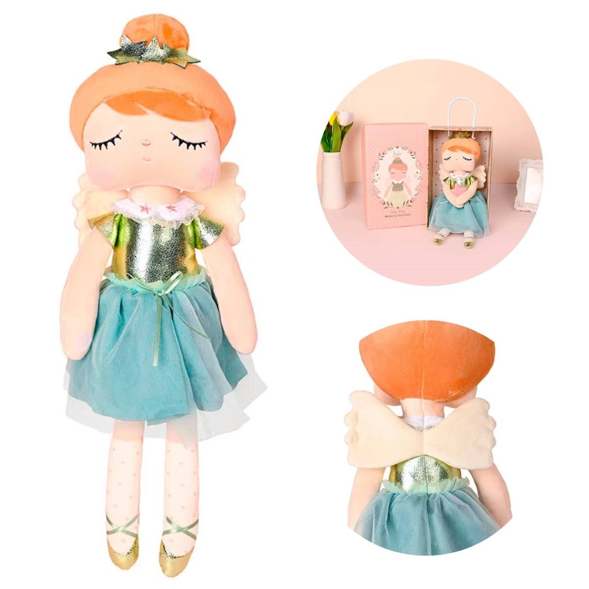 Boneca Metoo Angela Fada Lulu com Caixa Metoo Doll Azul 3