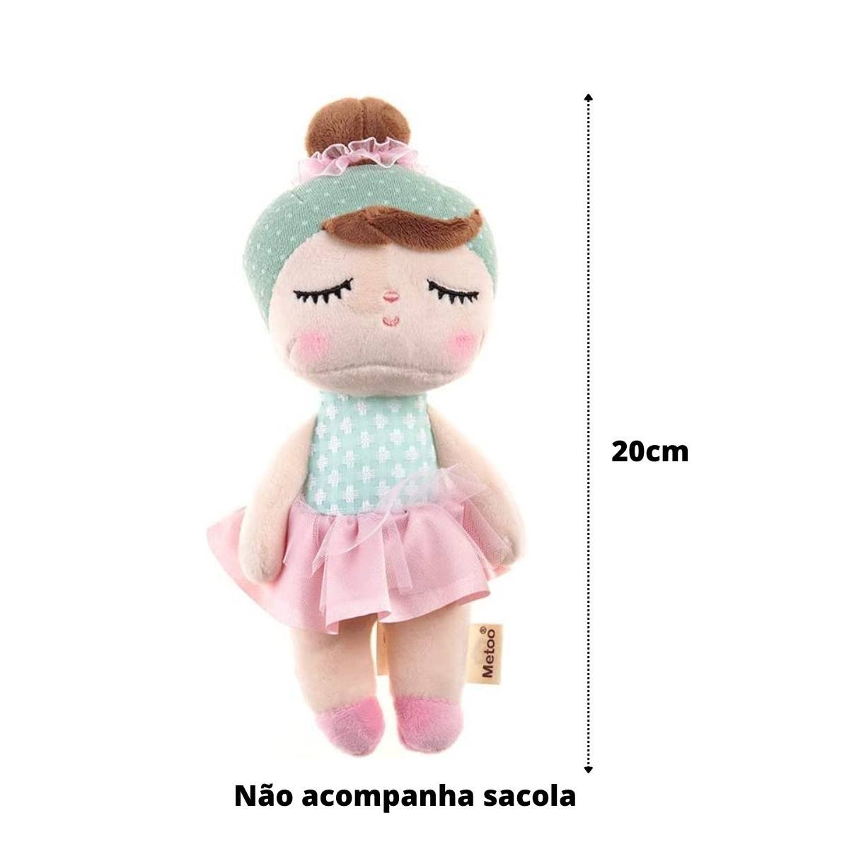 Mini Boneca Metoo Angela Bailarina Lai Ballet Metoo Doll Verde 3