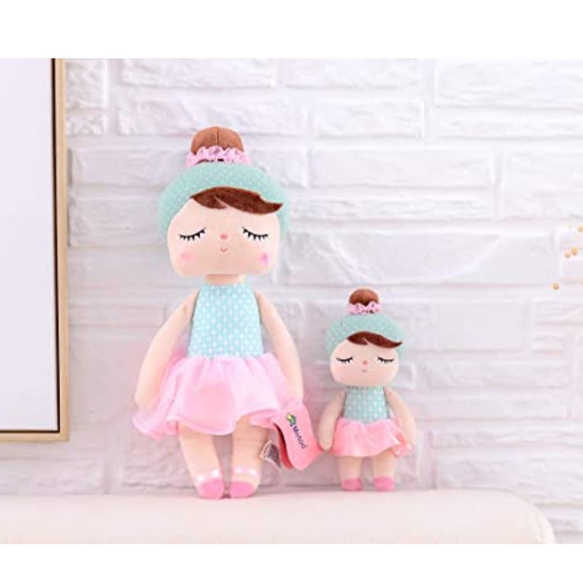 Mini Boneca Metoo Angela Bailarina Lai Ballet Metoo Doll Verde 4
