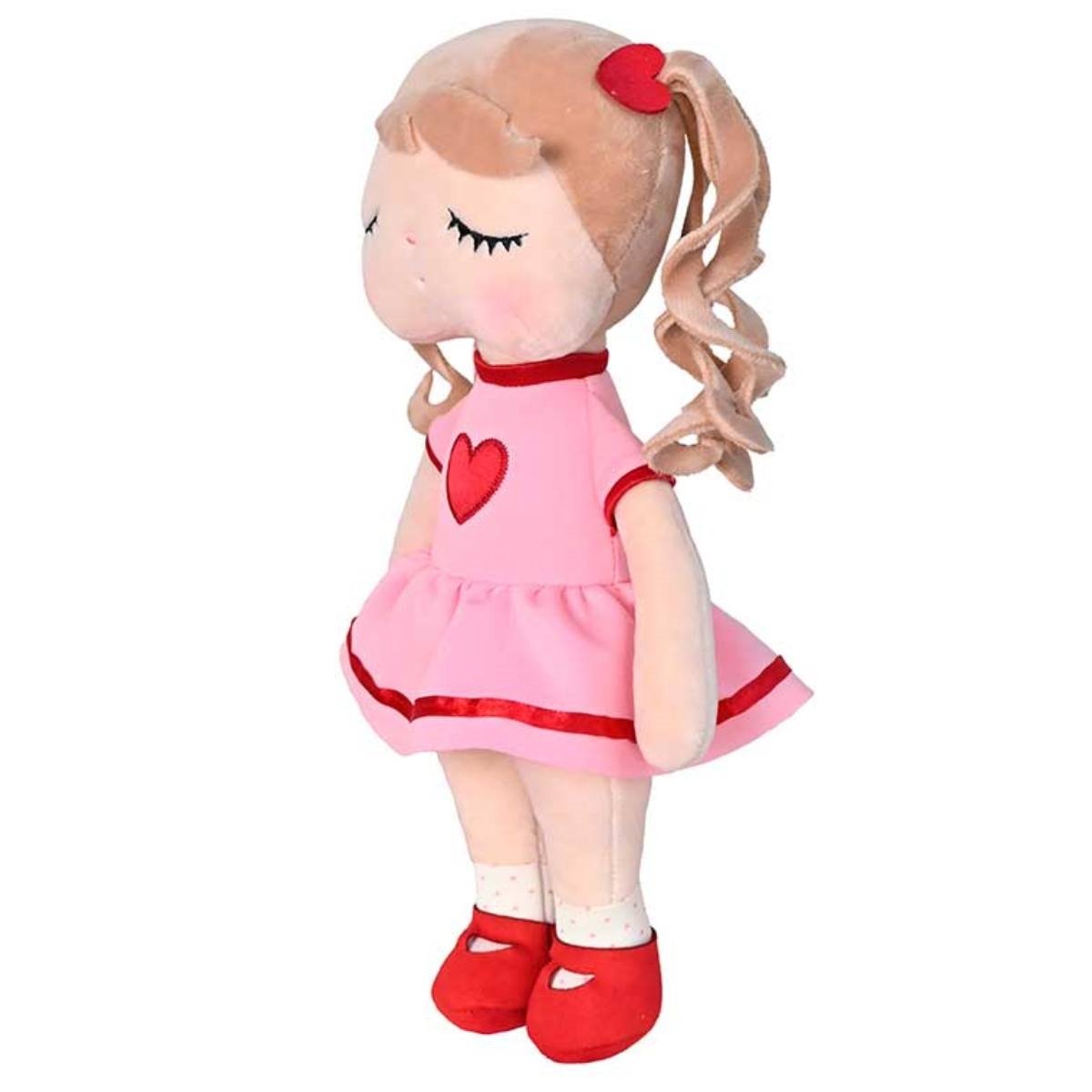 Boneca Metoo Cacheada Angela Tica Metoo Doll Rosa 3