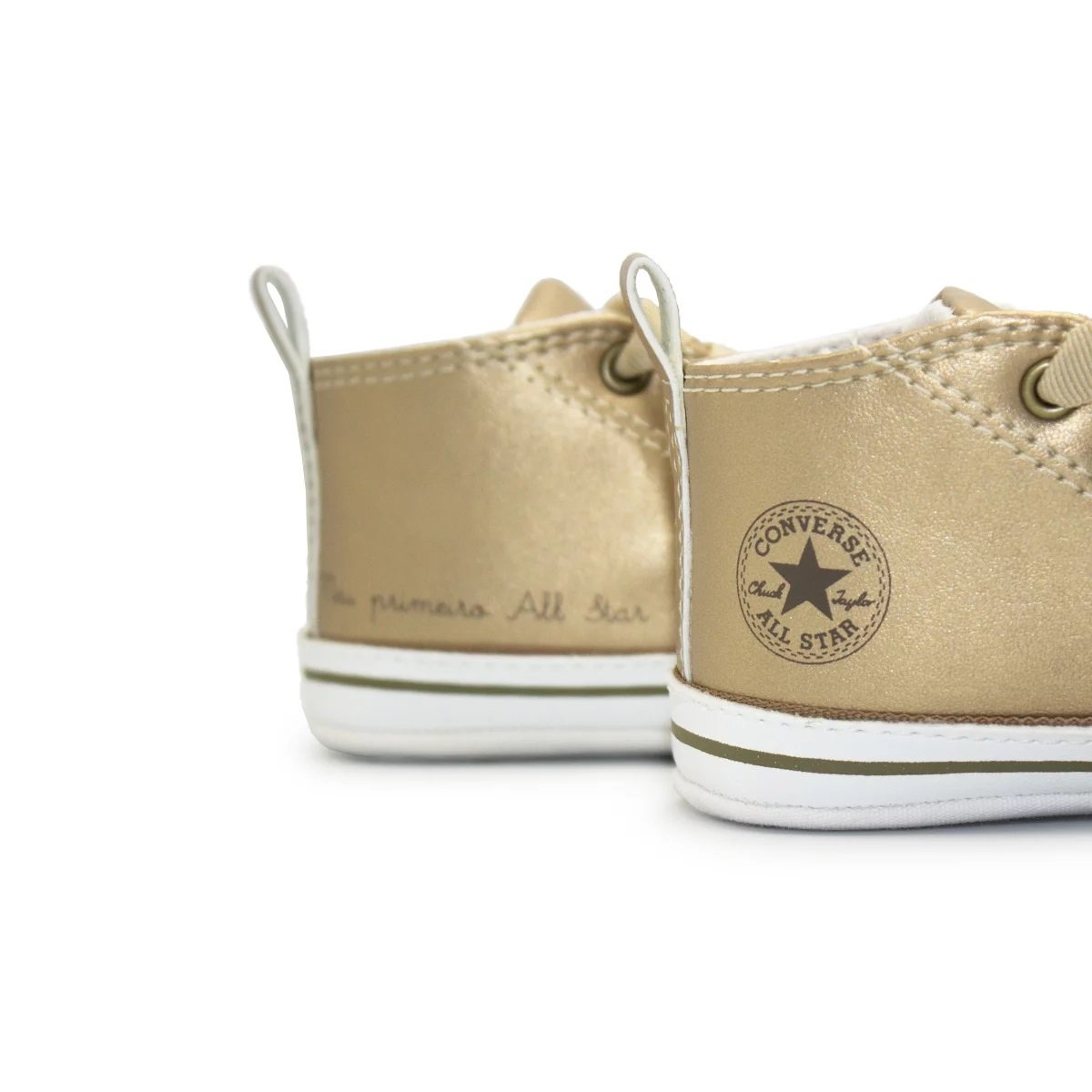 Tênis Meu Primeiro All Star Dourado Converse Dourado 3