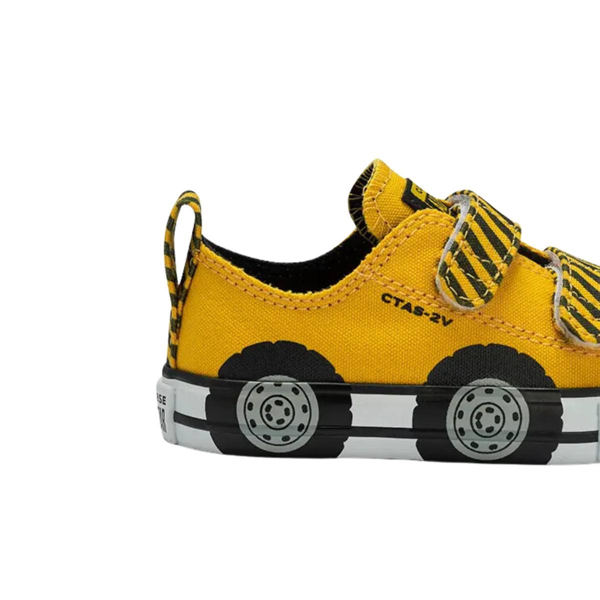 Tênis All Star Infantil Velcro Amarelo Converse Amarelo 2