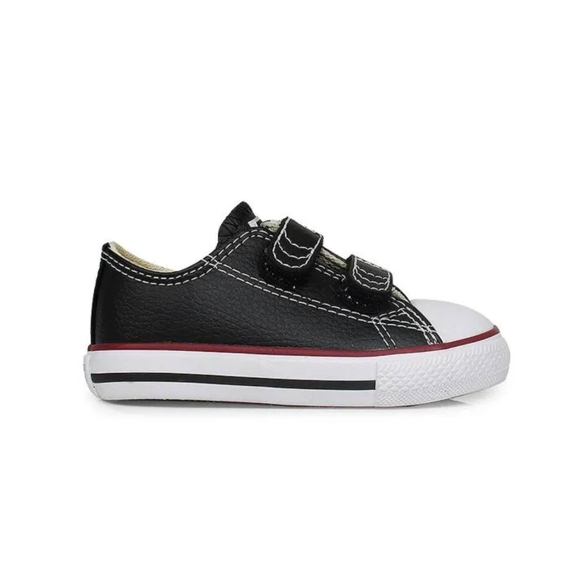 Velcro Tenis All Star Infantil De Couro Tênis All Star Infantil
