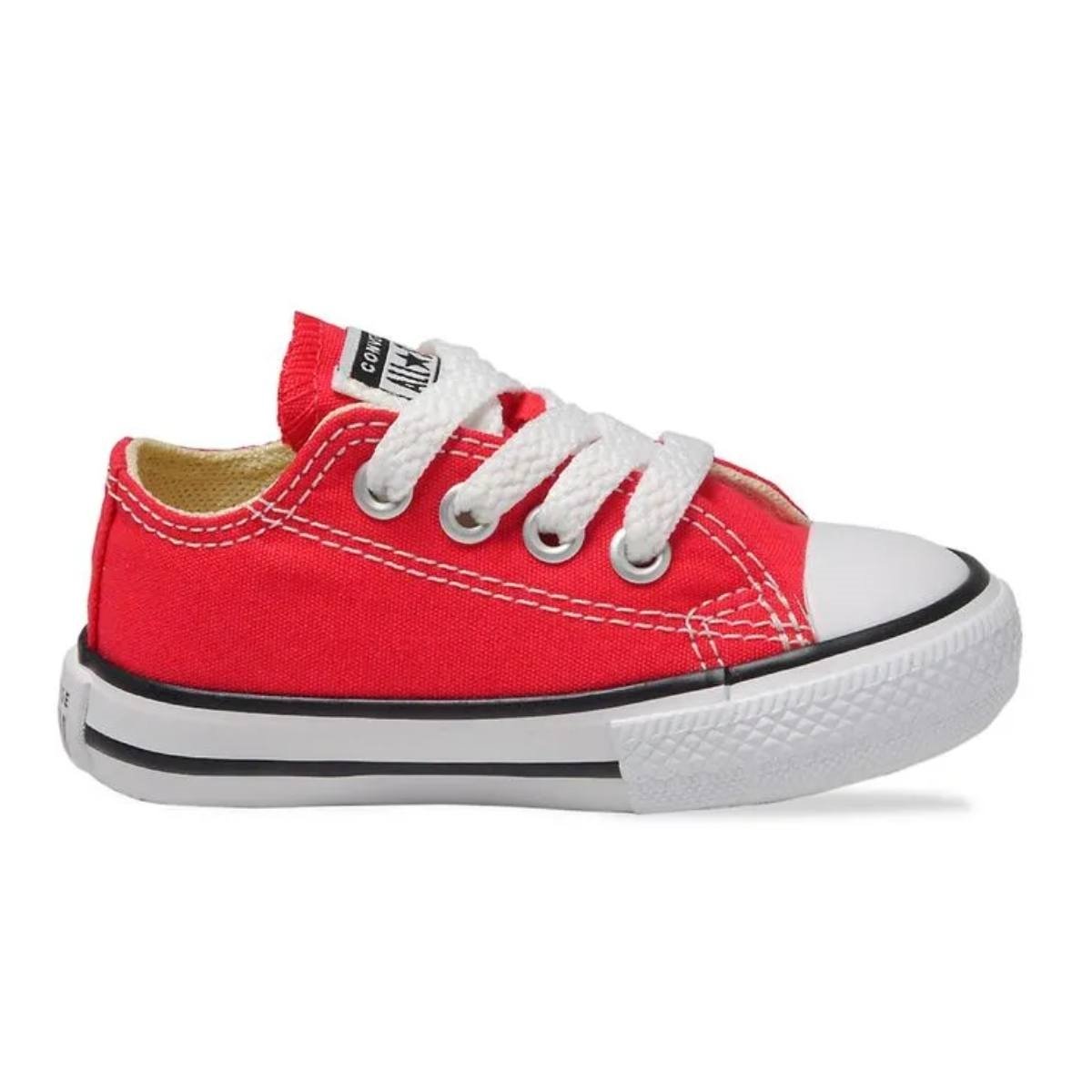 Tênis All Star Infantil Vermelho Converse (18-25) Vermelho Renner
