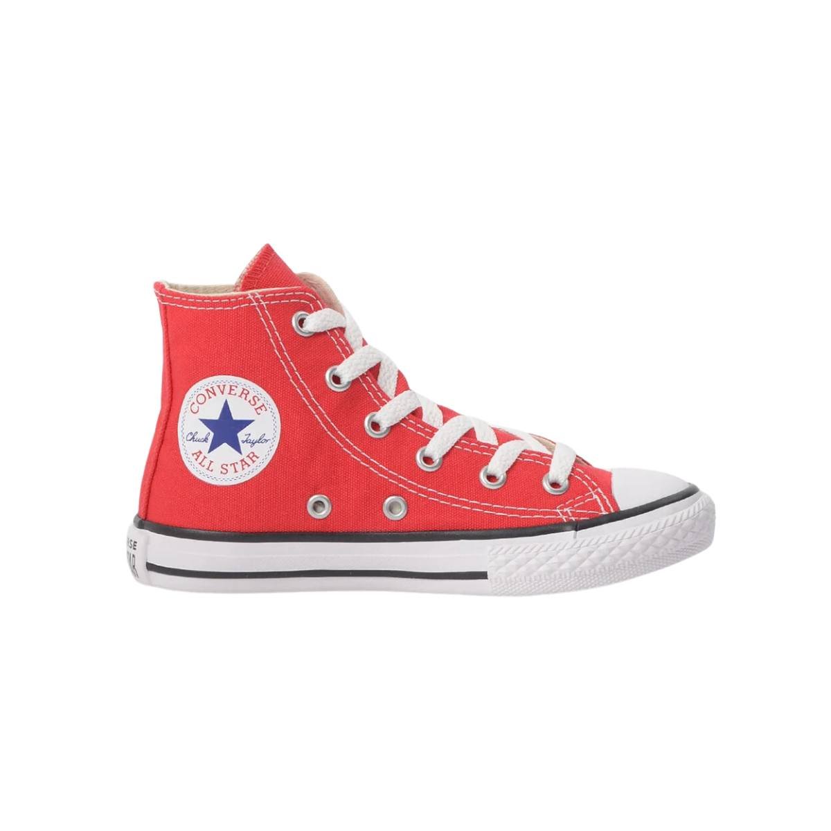 Tênis All Star Infantil Cano Alto Vermelho Converse (26-33)