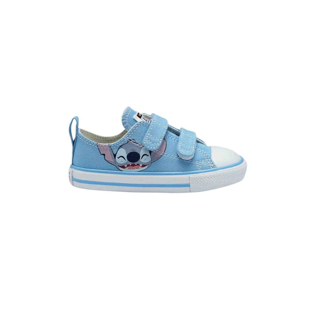 Tênis All Star Infantil Velcro Stitch Azul Converse (18-25)