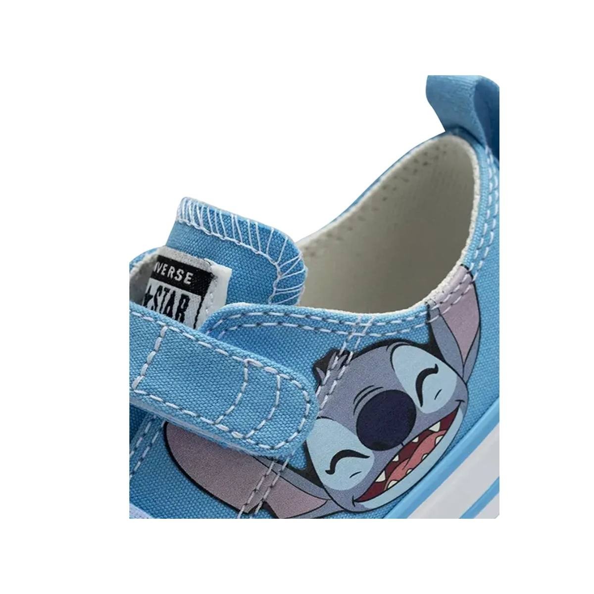 Tênis All Star Infantil Velcro Stitch Azul Converse (18-25) Azul 2