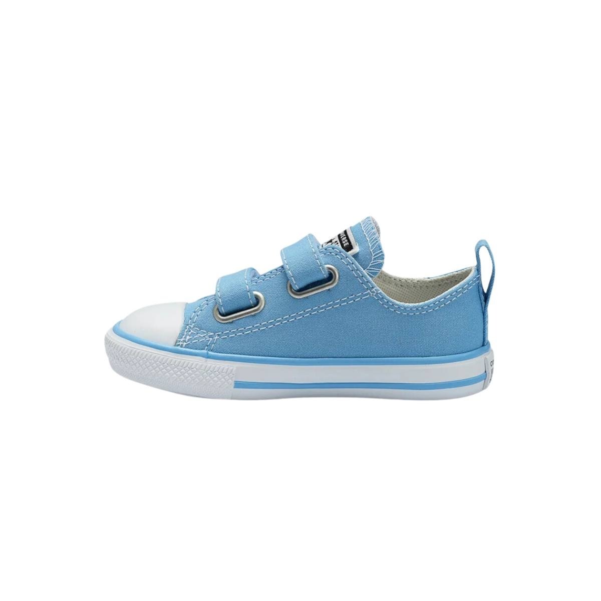 Tênis All Star Infantil Velcro Stitch Azul Converse (18-25) Azul 4