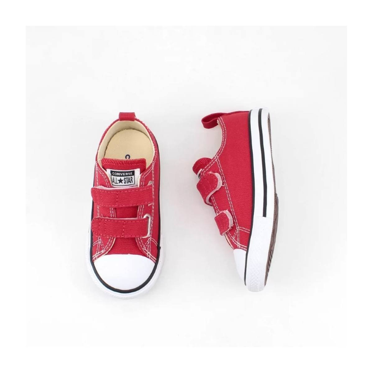 Tênis All Star Infantil Velcro Vermelho Converse (18-25) Vermelho 2