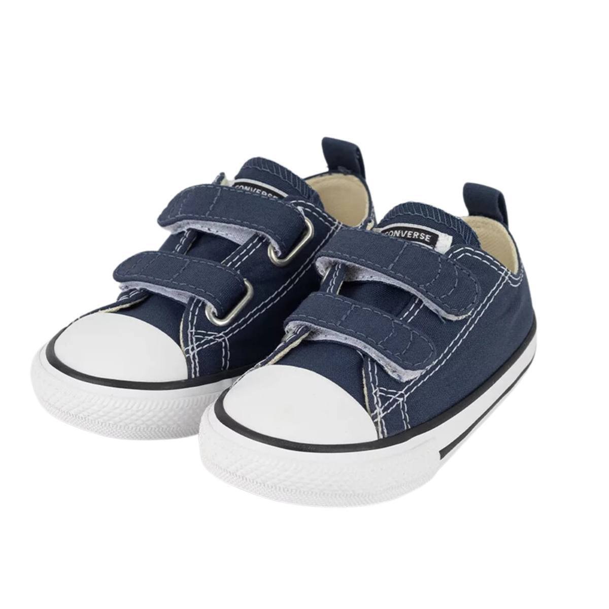 Tênis All Star Infantil Velcro Azul Marinho Converse (18-25) Azul 2
