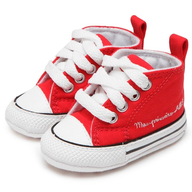 Tênis Meu Primeiro All Star Vermelho Converse Vermelho 3