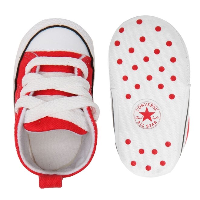 Tênis Meu Primeiro All Star Vermelho Converse Vermelho 4