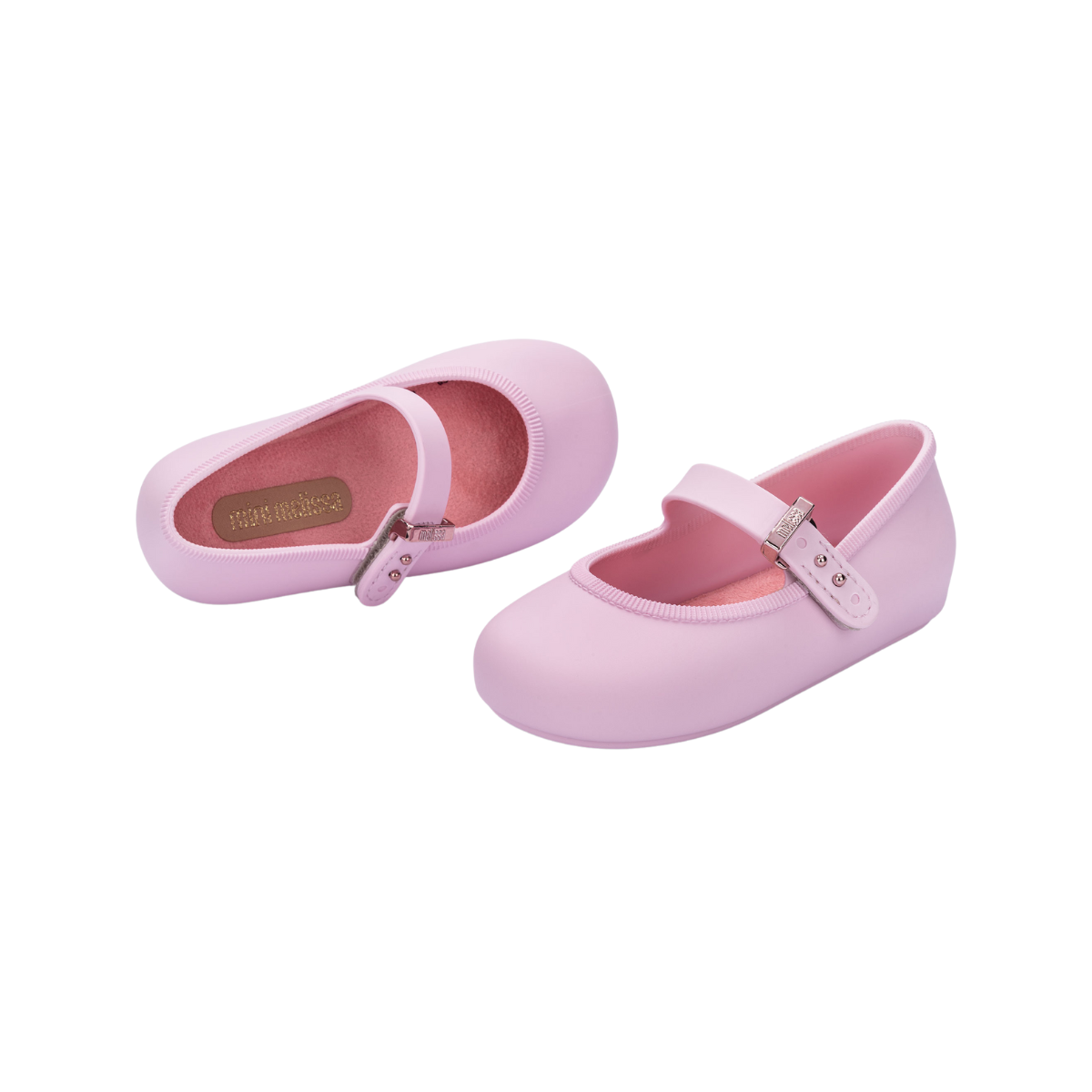 Sapatilha Bebe Menina Mini Melissa Soft Ballerina Rosa Rosa 2