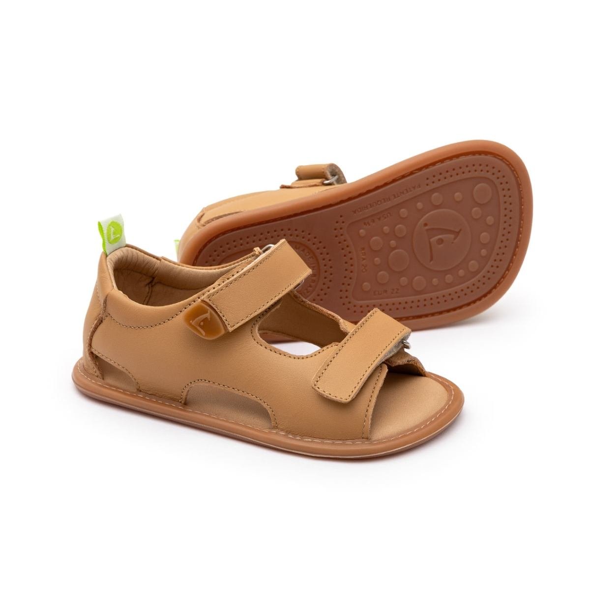 Sandália bebê menino Papete Tip Toey Joey Explore Marrom Marrom 2