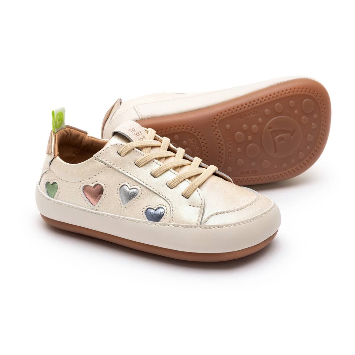 Tênis Infantil Menina Tip Toey Joey Love 4 All branco brilhante Branco 3