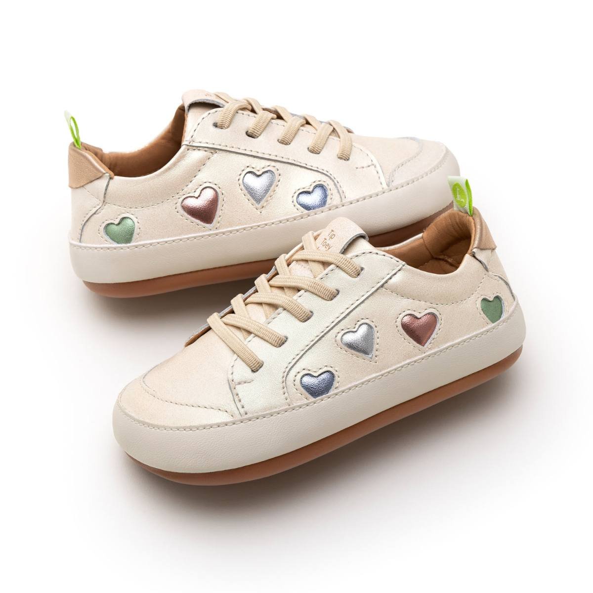 Tênis Infantil Menina Tip Toey Joey Love 4 All branco brilhante Branco 5