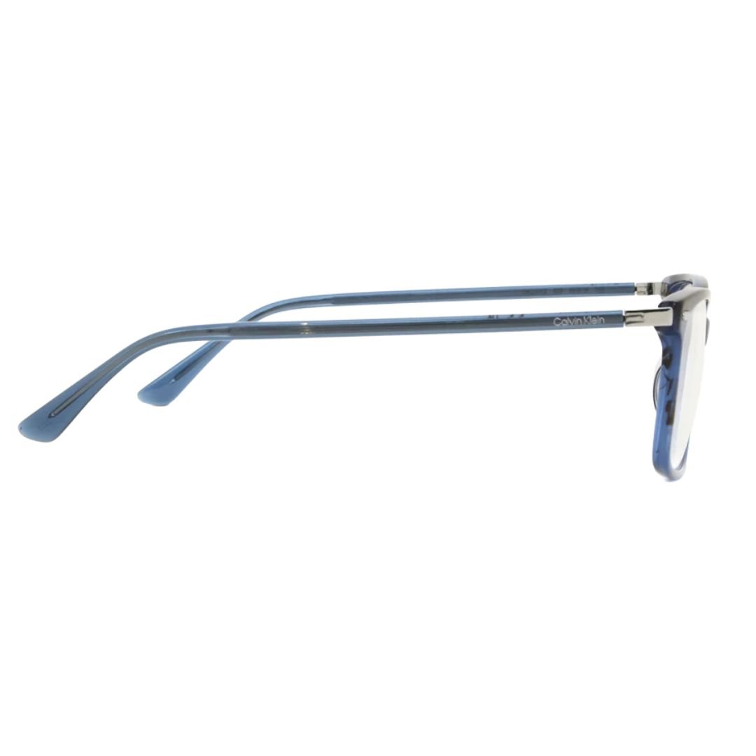 Óculos de grau CALVIN KLEIN 22542 acetato fechado retangular Azul 3