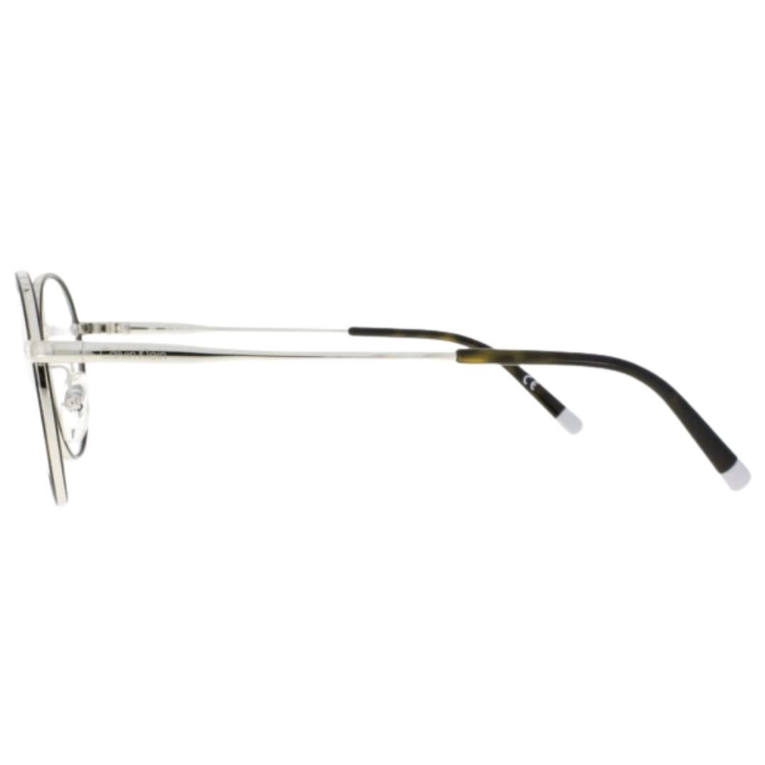 Óculos de grau CALVIN KLEIN ref 5449 metal fechado redondo Dourado 3