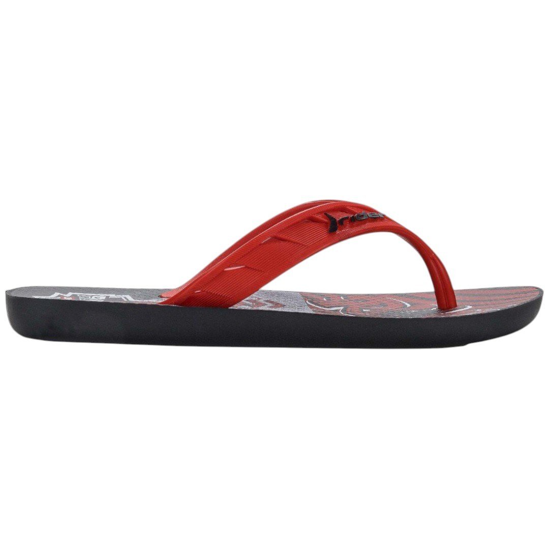 Chinelo de Dedo Infantil Rider Street Joy Vermelho 2