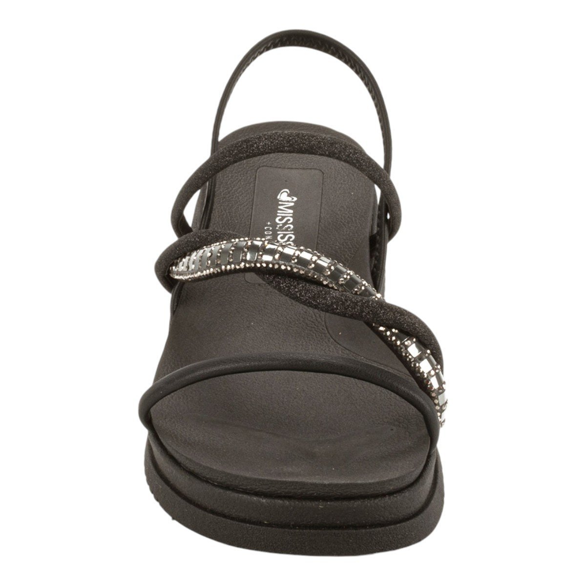 Sandália Flatform Feminina Mississipi MB302 Preto 3