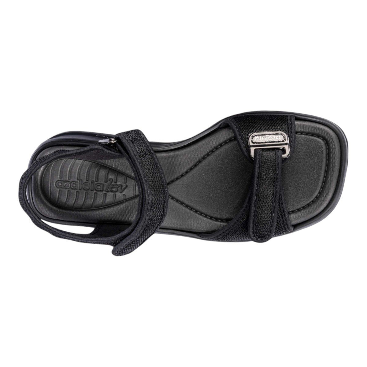 Sandália Feminina Azaléia Vera Soft Therapy Ultra Conforto Preto 3