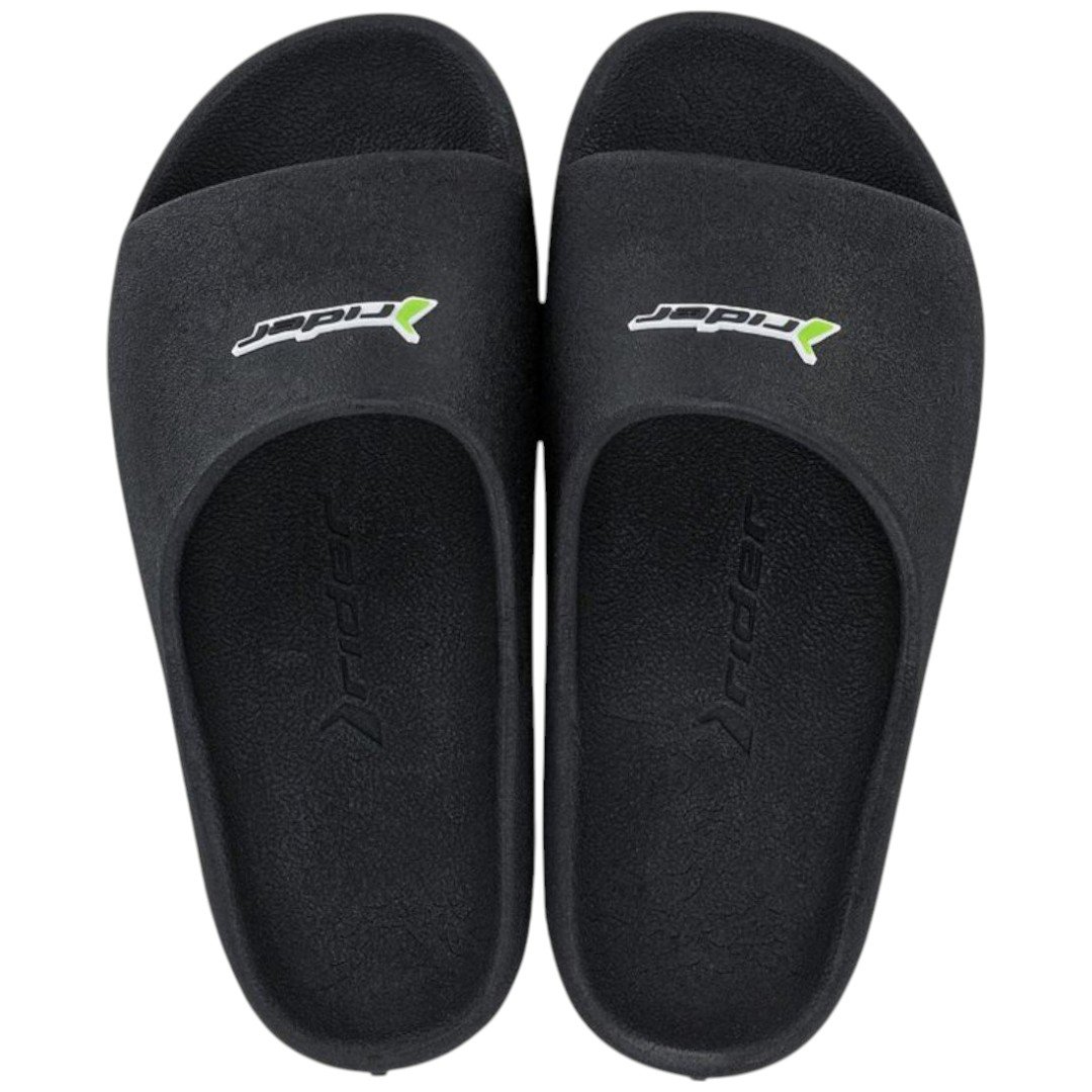 Chinelo Slide Masculino Rider Drip Preto 2