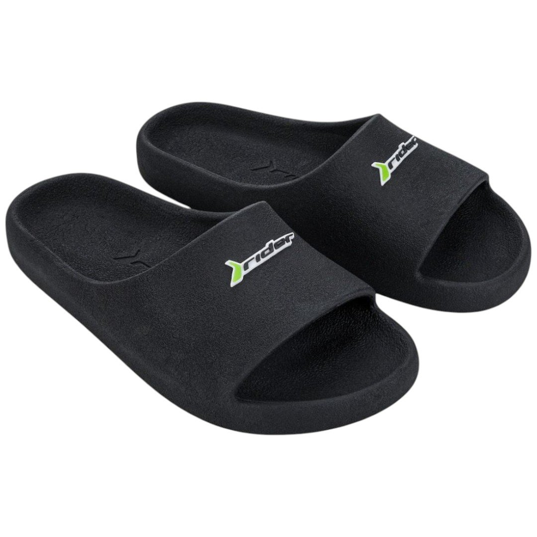 Chinelo Slide Masculino Rider Drip Preto 3