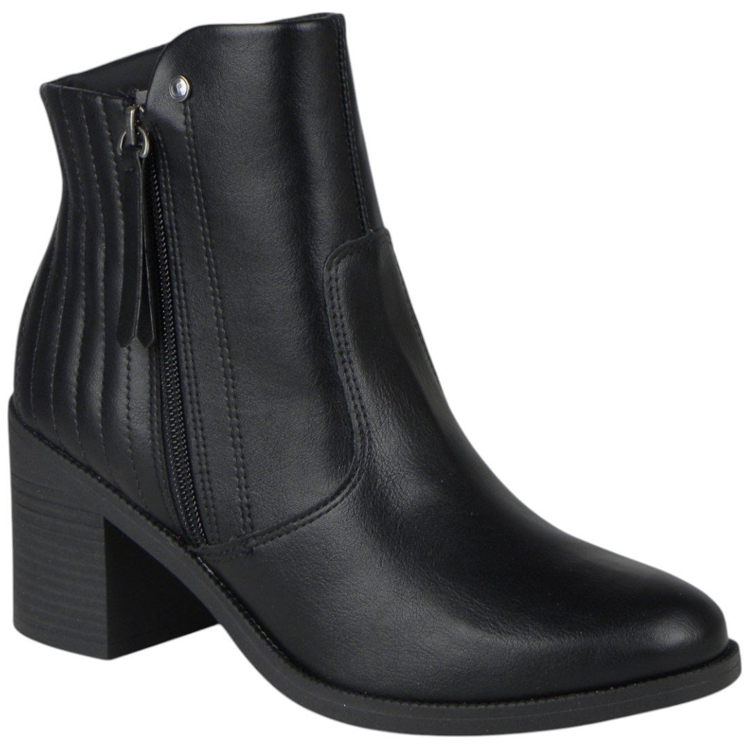 Bota Casual Feminina Comfort Flex 99301 - Original Preto 2