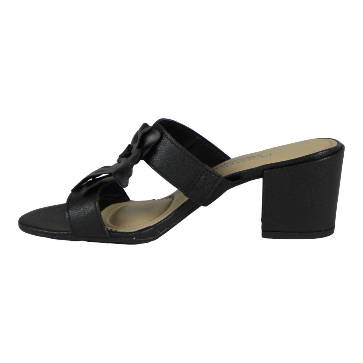 Tamanco Casual Feminino Modare Ultra Conforto Salto Grosso Preto 3