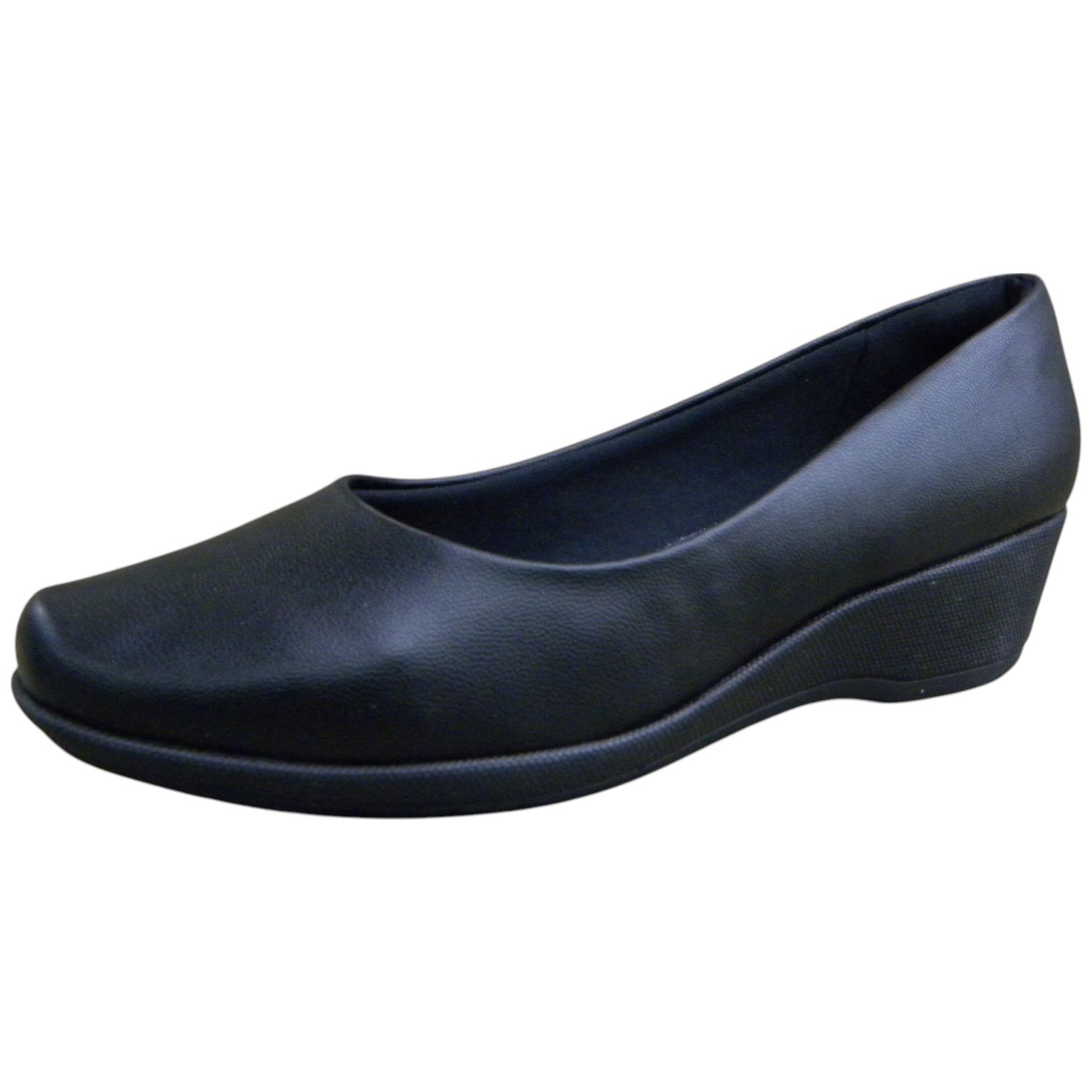Sapato Feminino Piccadilly Salto Baixo Anabela 143133 Preto 3