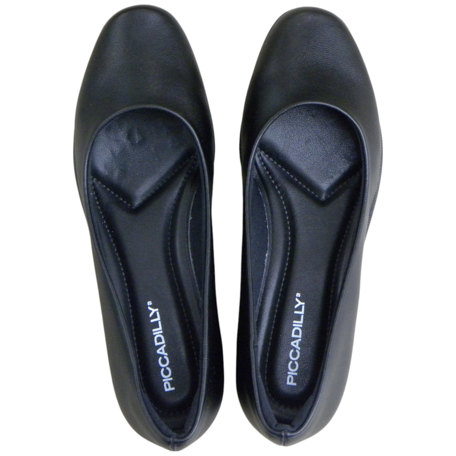 Sapato Feminino Piccadilly Salto Baixo Anabela 143133 Preto 4