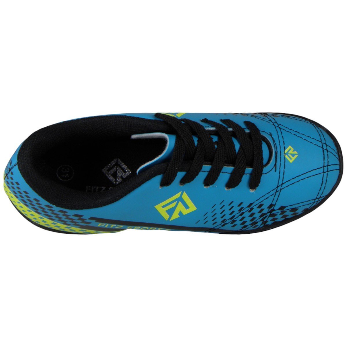 Chuteira Society Infantil Grama Sintética Durável Fitz Turquesa 4