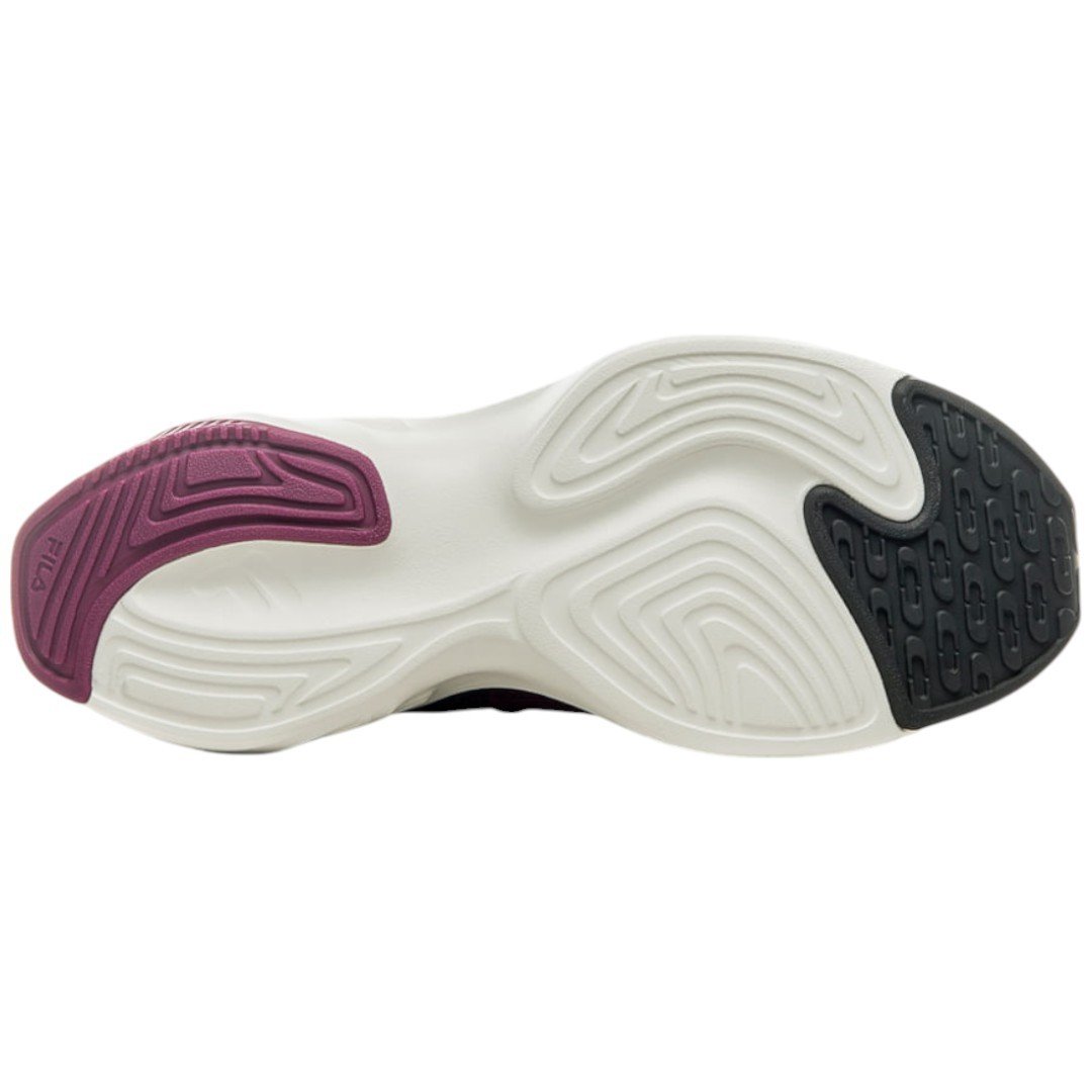 Tênis Esportivo Feminino Fila Vega Bordo/Marinho/Branco 4