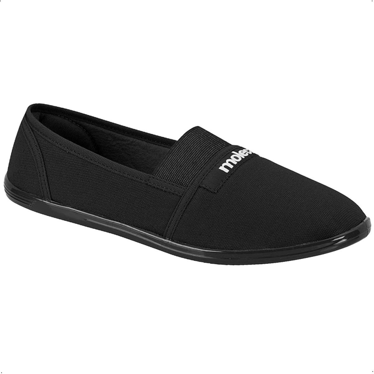 Sapatilha Básica Moleca Super Confort 52059 Preto 1