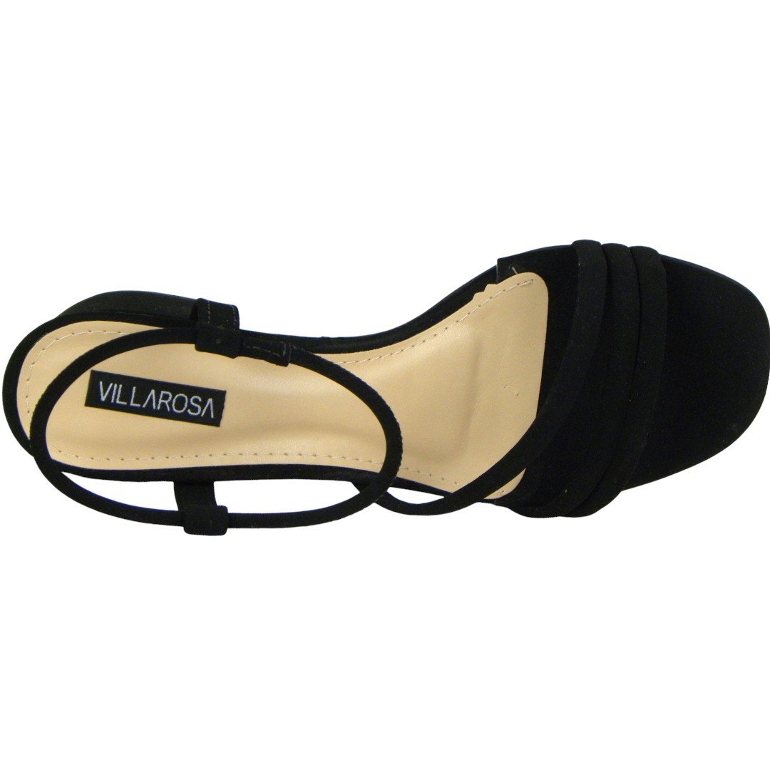 Sandália Feminina Salto Médio Villa Rosa Preto 4