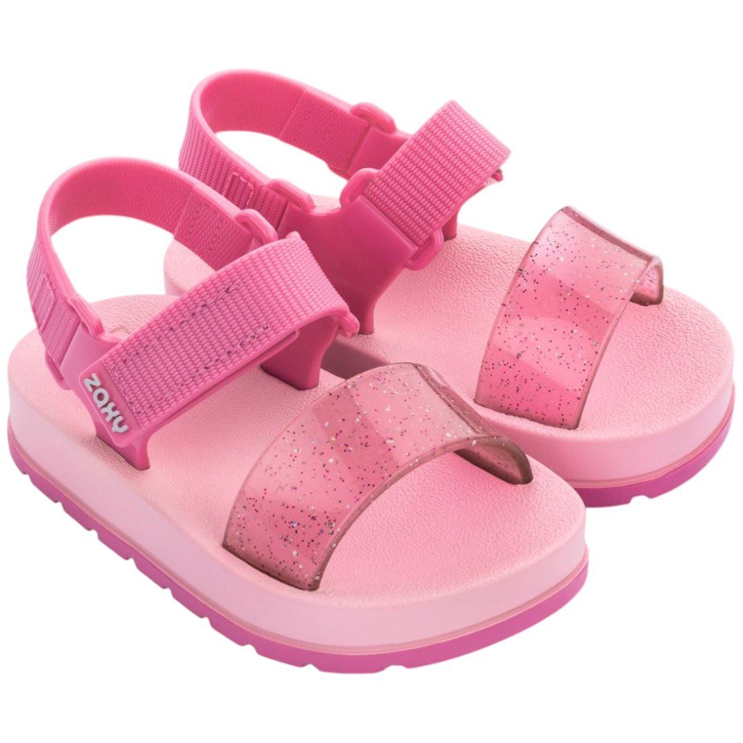 Sandália Infantil Zaxynina Moderninha Baby 18501 Rosa 2