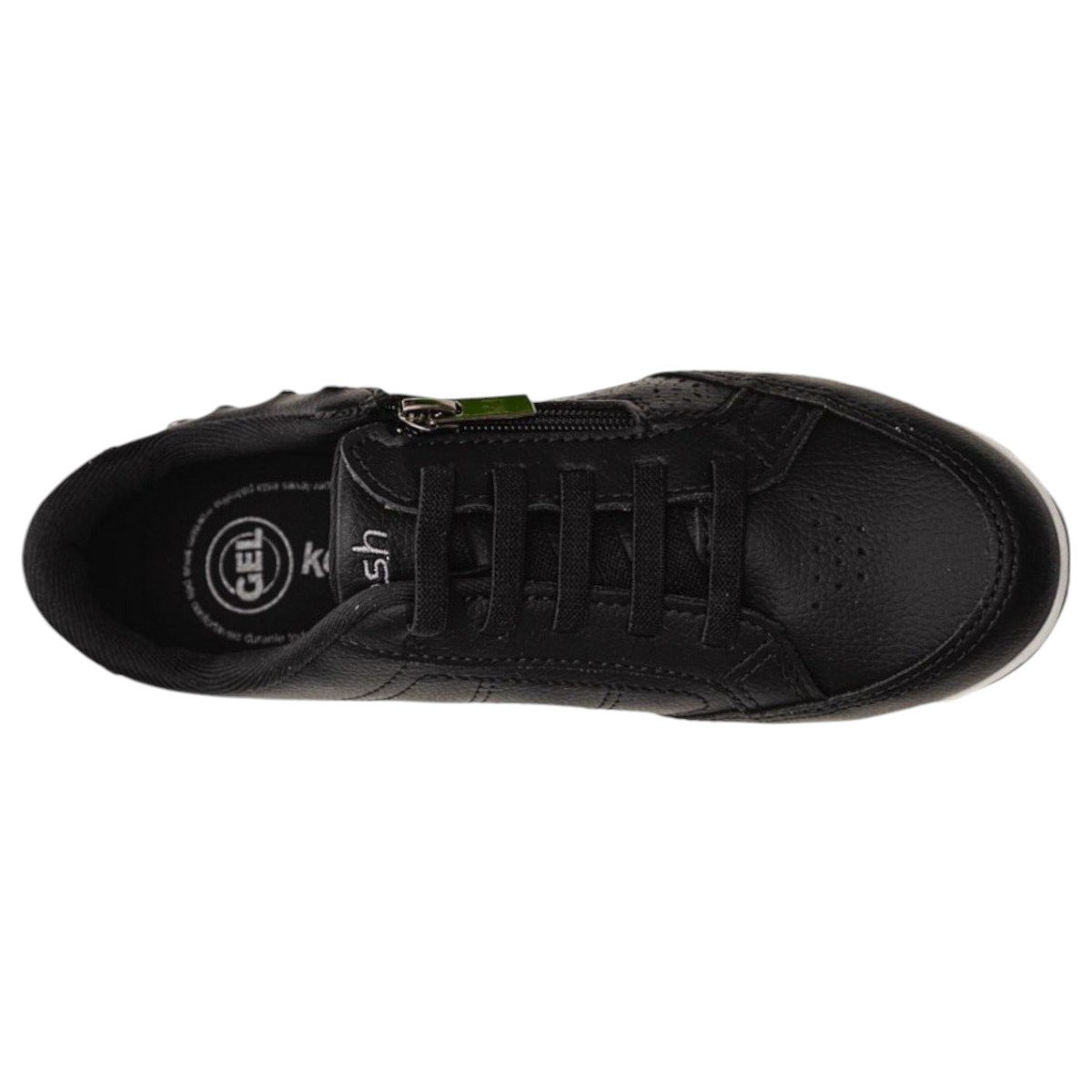 Tênis Casual Feminino Kolosh Calce Fácil Preto 3