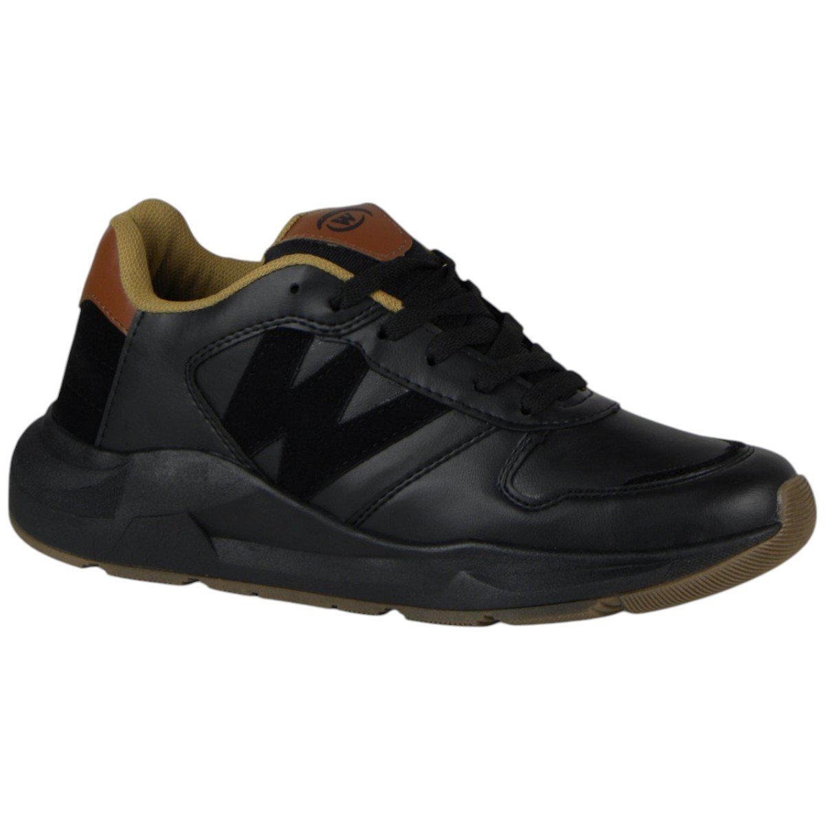 Tênis Casual Masculino Wonder 7070 Preto 2