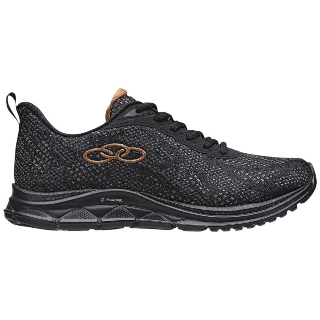 Tênis Casual Feminino Olympikus Citrus 2 Preto/Bronze 4
